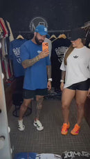 Oversized Kit Casal Retrô 3 Listras